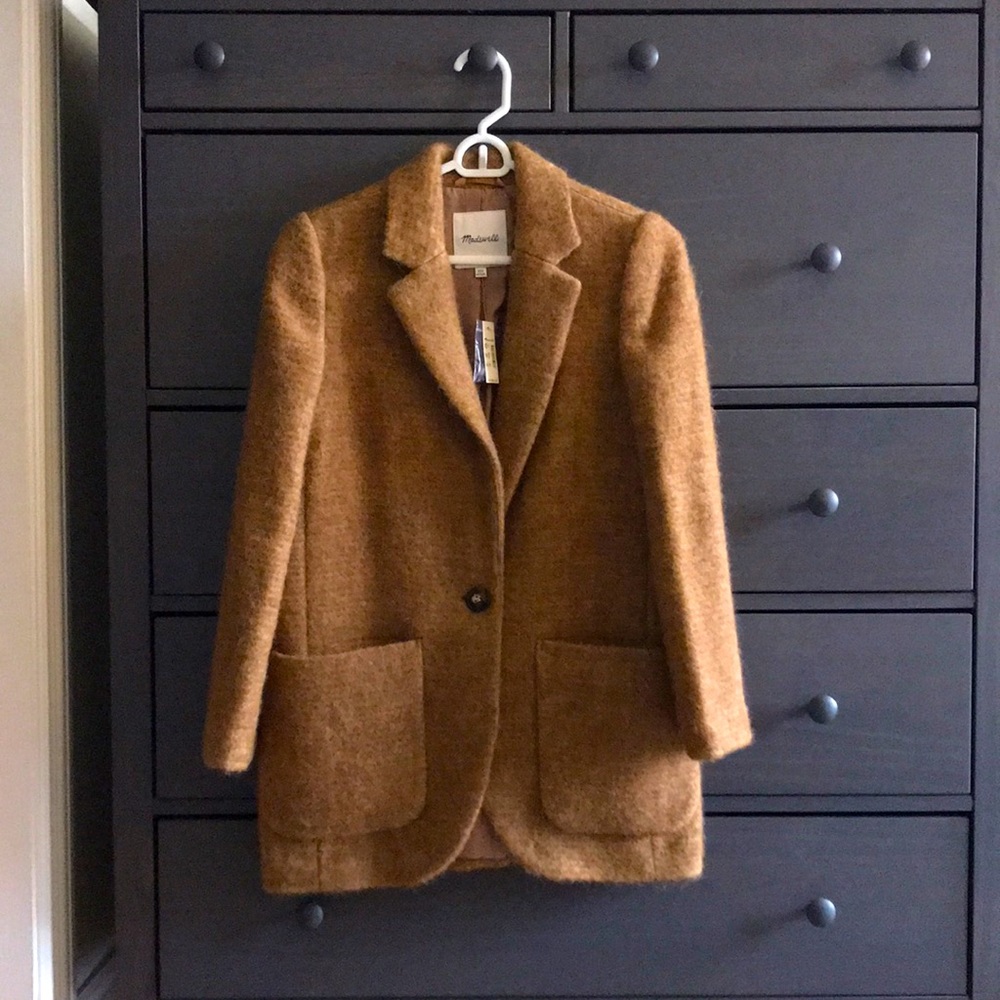 Madewell Bouclé Larsen Blazer, XXS